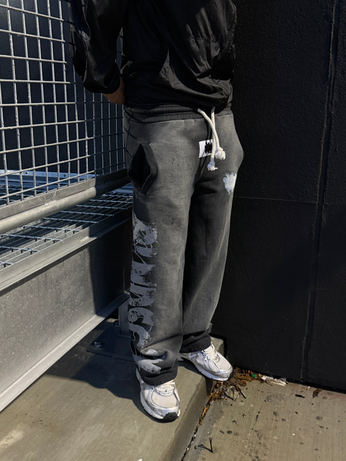 BLACK 'BLND SCTY' Sweatpants